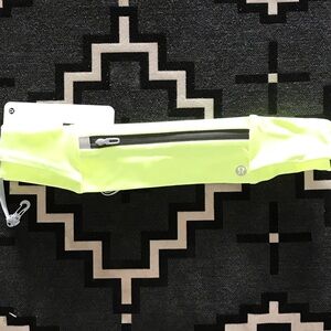 Lululemon Athletica Neon Yellow Belt Bag